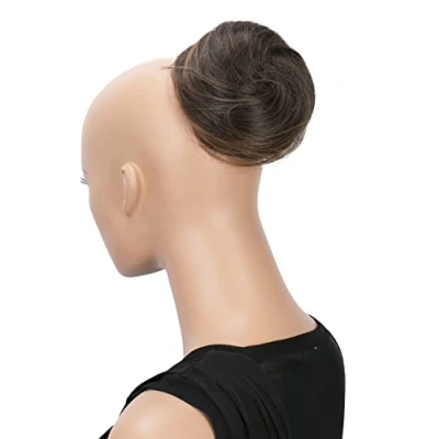 Afbeelding van CAISHA Hepburn Bun haarstukje, opgestoken haar, bruin mix, DC4