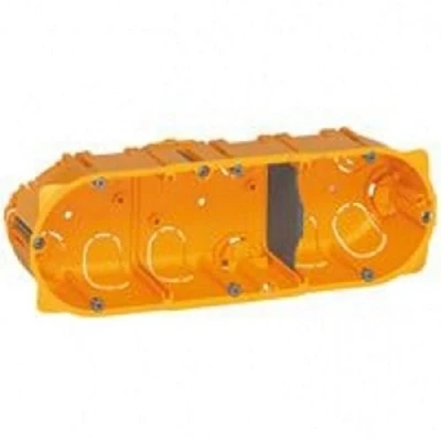 Afbeelding van Legrand doos holle wand 3 mechan. diepte 40 mm hor. en vert.