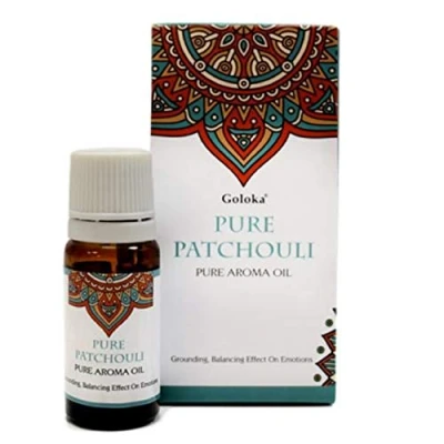Afbeelding van Goloka Pure Patchouli Eterische olie Flesje 10 ml