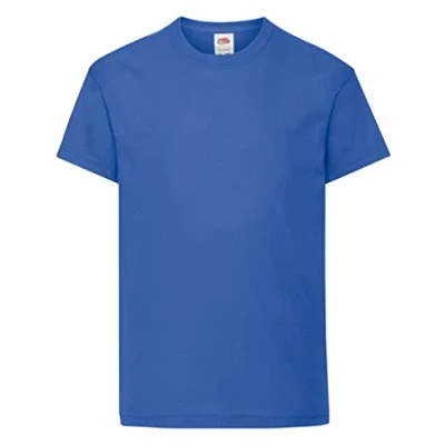 Afbeelding van Fruit of the Loom Origineel T shirt voor jongens, Blauw (Royal Blue)
