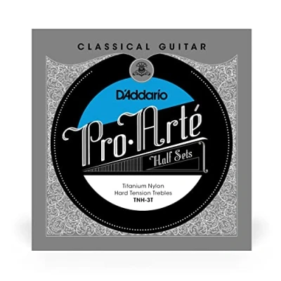 Image de D&#039;Addario TNH 3T Pro Arte Hybrid Titanium Jeu de 3 cordes aigues Guitare Classique