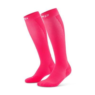 Afbeelding van CEP Compressiekousen Core Run 5.0 roze Geslacht: Vrouw, Kuitomtrek (centimeter): 32 38 cm