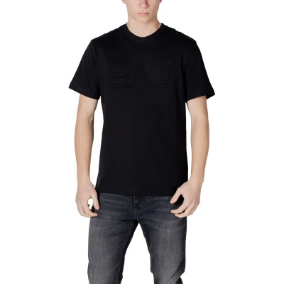 Afbeelding van EA7 Logo Series Shirt Heren Maat XL