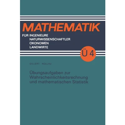 Afbeelding van Übungsaufgaben Zur Wahrscheinlichkeitsrechnung Und Mathematischen Statistik