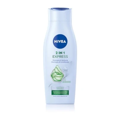 Afbeelding van Nivea 2 in 1 Care Express Shampoo + Conditioner 400 ml