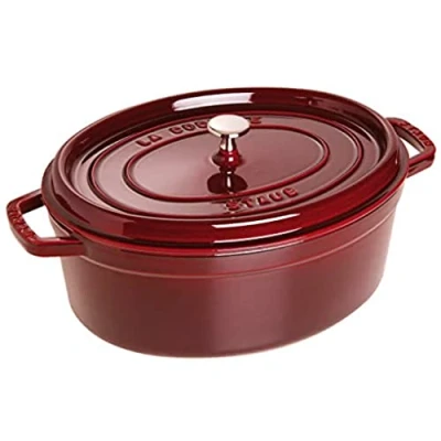 Afbeelding van STAUB Cocotte en Fonte, Ovale, Ø 31 cm, 5,5 L, Grenadine