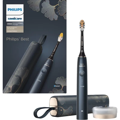 Afbeelding van Philips Sonicare DiamondClean Prestige 9900 Limited Edition Elektrische Tandenborstel Donkerblauw AI HX9992/42