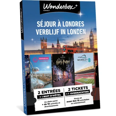 Afbeelding van Wonderbox cadeaubon Multi Londres Séjour