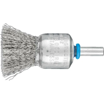 Afbeelding van PFERD 43202007 Penseelborstel op stift, ongetordeerd PBU 2022/6 INOX 0,20 10 stuk(s)