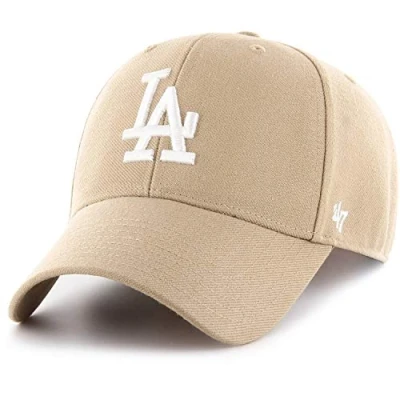 Afbeelding van &#039;47 MLB LOS Angeles Dodgers Snapback Unisex Pet, Maat: One Size, Khaki