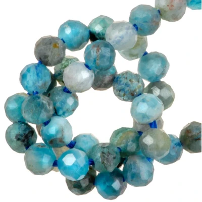 Afbeelding van Apatiet Facet Kralen (2 mm) 175 Stuks voor Sieraden 100% Natuursteen Dreambeads