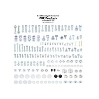 Afbeelding van Bolt Motorcycle Hardware Motorfiets Bouten (2008 crfpp) Pro Set