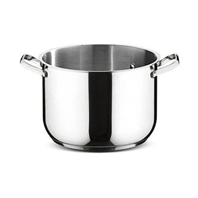 Afbeelding van Lagostina Sfiziosa Braadpan van roestvrij staal, grijs, 18 cm