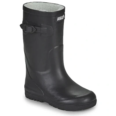 Afbeelding van Aigle Unisex Regenlaarzen voor kinderen, Maat: 21, Kaki Kunststof