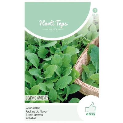 Afbeelding van Hortitops Raapstelen Groene Groentezaden 10 g