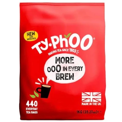 Afbeelding van Typhoo, Set van 440 theezakjes, koffie, een kopje