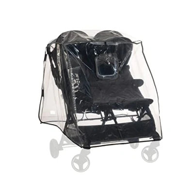 Afbeelding van Hauck Pushchair Raincover Duo regenhoes Transparant