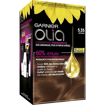 Image de GARNIER Olia Coloration pour cheveux n 5.35 brownie