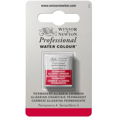 Afbeelding van Winsor &amp; Newton Professionele aquarel Aquarelverf, hoge helderheid, lichtecht, archiefkwaliteit, halve emmer, kleur Alizarine Crimson permanent