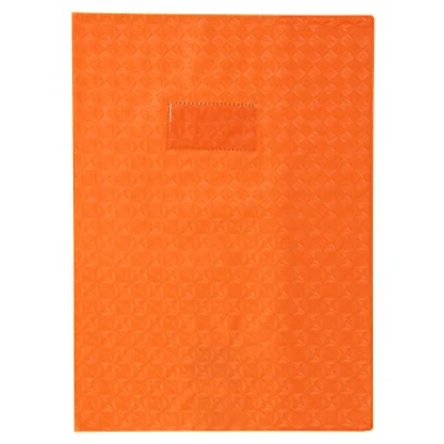 Afbeelding van Kalligraaf 72218AMZC Ondoorzichtige PVC labelhoes met ruitpatroon A4 Oranje