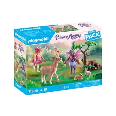 Afbeelding van PLAYMOBIL® Startpakket feeën met schattige bosdieren P 71800