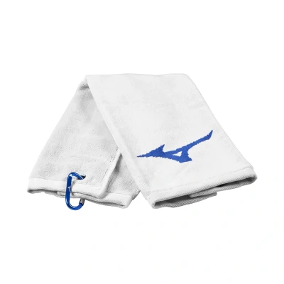 Afbeelding van Mizuno RB Retro Stripe Towel Blanche Femme/Homme Taille One Size