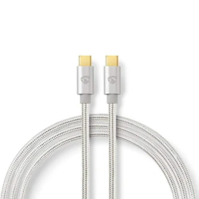 Image de Nedis Câble USB C (M) pour 3.1 Gen 1 2 m rond aluminium