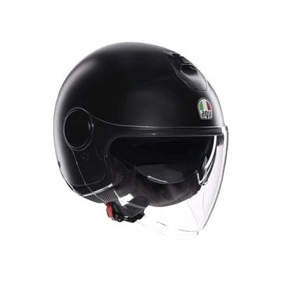 Afbeelding van AGV Eteres Jethelm Mono mat zwart L