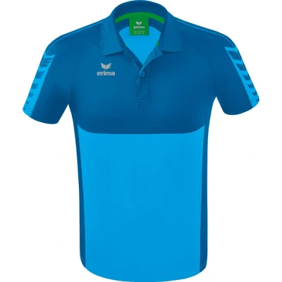 Afbeelding van ERIMA Six Wings Polo Curacao Mykonos Maat XXXL