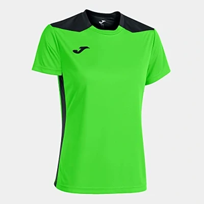 Afbeelding van Joma Championship Vi T shirt voor dames, neongroen/zwart