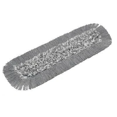 Afbeelding van Vikan Moppen Microfibre Damp 43 Microvezel Vlakmop Grijs Klittenband 250mm