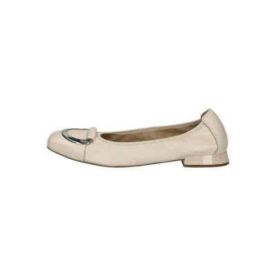 Afbeelding van Caprice Ballerina&#039;s, Dames, Maat: 37, Ecru perl deer Leer