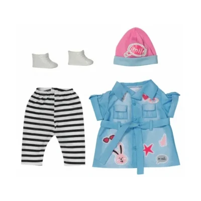 Afbeelding van BABY born Deluxe Jeans Kleid, 43cm
