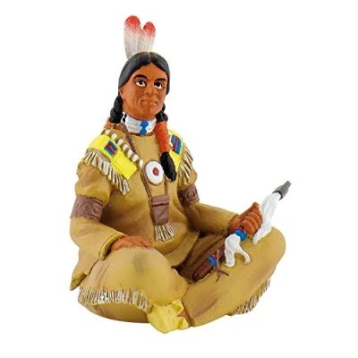 Image de Bullyland figurine World Indien avec hachette 6 cm