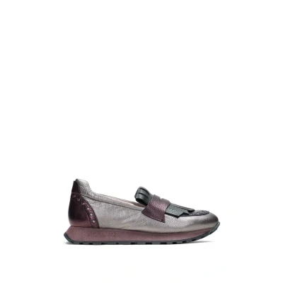 Afbeelding van Hispanitas Loira Sneakers laag, Dames, Maat: 37, Multi metals Leer