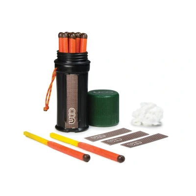 Afbeelding van Uco Titan Stormproof Match Kit Lucifers Zwart Overige Accessoires