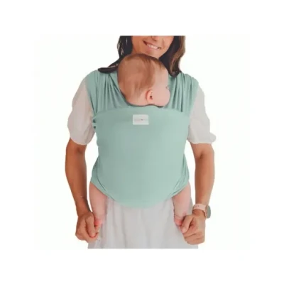 Afbeelding van Babylonia Tricot Slen Organic Draagdoek Sage Green