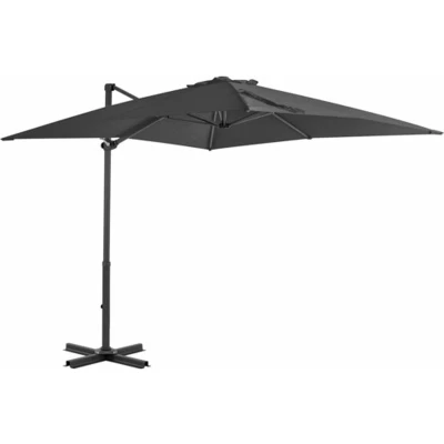 Afbeelding van Zweefparasol met aluminium paal 250x250 cm antraciet