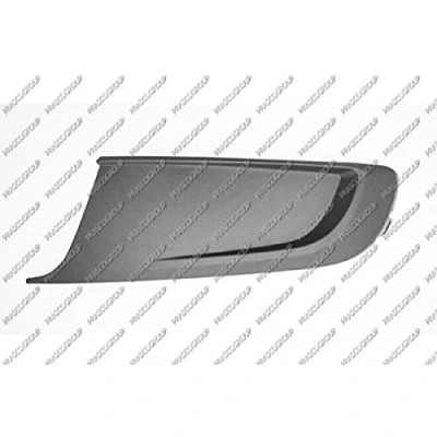 Afbeelding van PRASCO VG9061250 Bumper Grill Zonder gat(en) voor mistlampen Links Korrelig VOLKSWAGEN: Caddy 3, 3