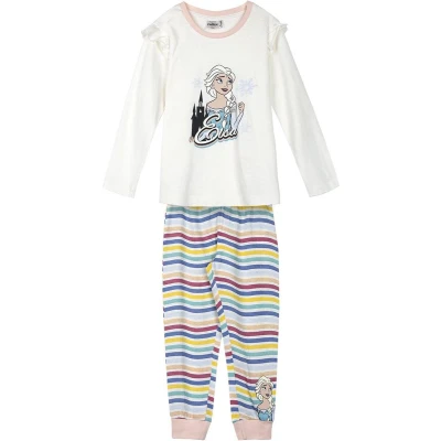 Afbeelding van Pyjama Kinderen Frozen Beige Maat 6 Jaar
