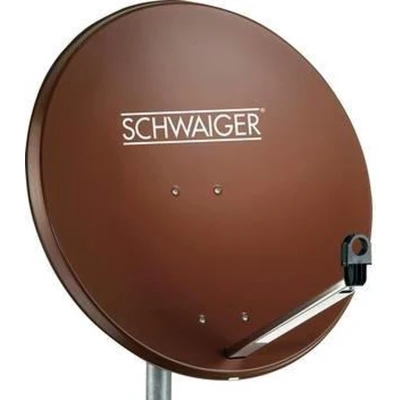 Afbeelding van Schwaiger SPI996.2 Satellietschotel 80 cm Reflectormateriaal: Staal Steenrood