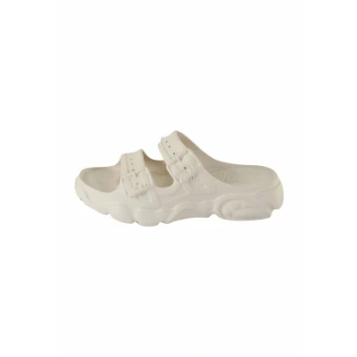 Afbeelding van Buffalo Badslippers, Dames, Maat: 41, Cream Kunststof