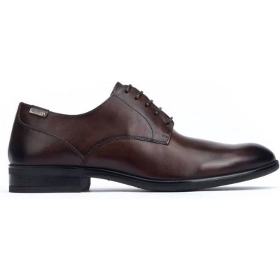 Afbeelding van Pikolinos Bristol Veterschoenen, Heren, Maat: 41, Olmo Leer