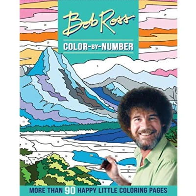 Afbeelding van Color by Number Bob Ross