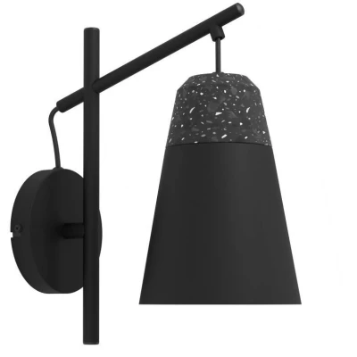 Afbeelding van EGLO Canterras Wandlamp E27 32 cm Zwart/Grijs/Wit