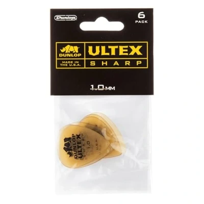 Afbeelding van Jim Dunlop Ultex Sharp Plectrum 1.00 mm 6 pack