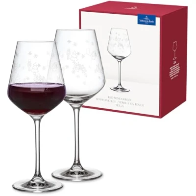 Afbeelding van Villeroy &amp; Boch Rotweinkelch, Set 2tlg. 235mm Transparant