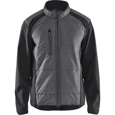 Image de Veste hybride noir/gris foncé