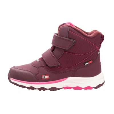 Afbeelding van Trollkids Hafjell Waterdichte winterschoenen, Bordeaux, Magenta