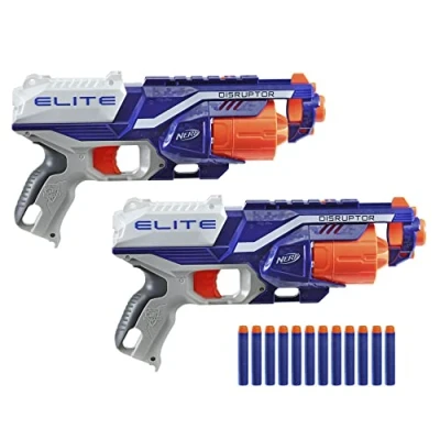 Afbeelding van Nerf N Strike Elite Disruptor Duopack Met 4 Darts